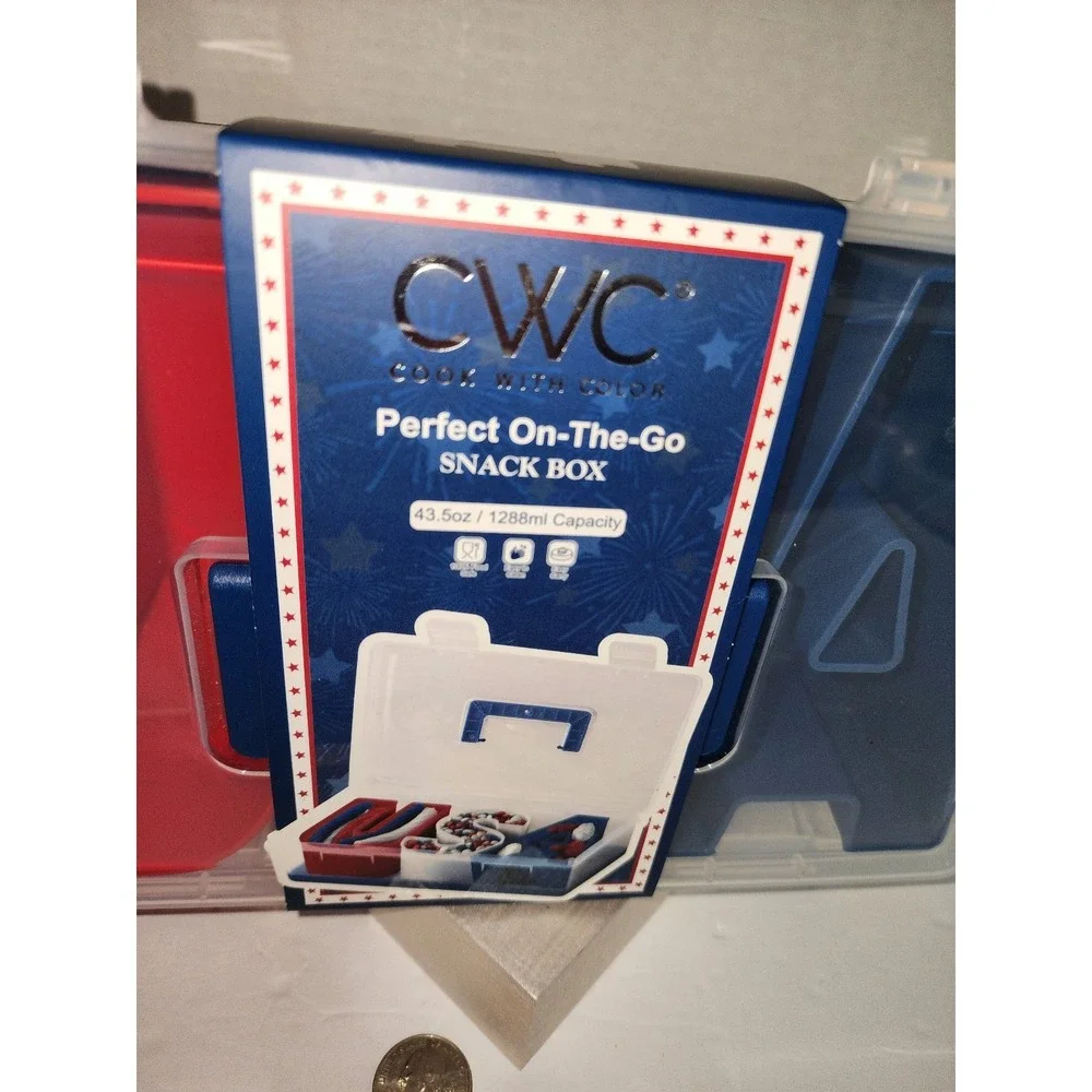 Cook With Color‎ patriotic USA-themed snack box Snackle New
